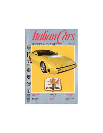 1991 ITALIAN CARS SPORTS & CLASSIC MAGAZINE ENGELS 07, Ophalen of Verzenden