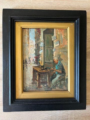 Giovanni Panza (1894-1989) - Il calzolaio