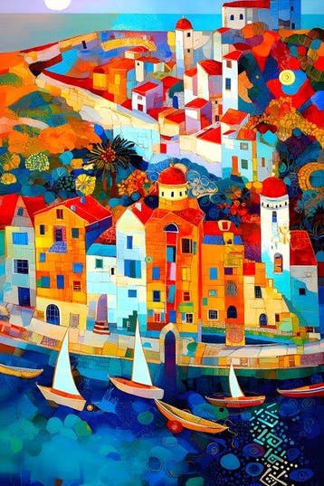 Jowita Skalska - Harbor of Amber Light XXL