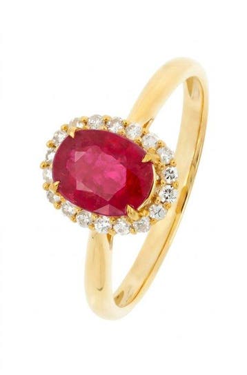 Zonder minimumprijs - Ring - 14 karaat Geel goud - 1.33ct.