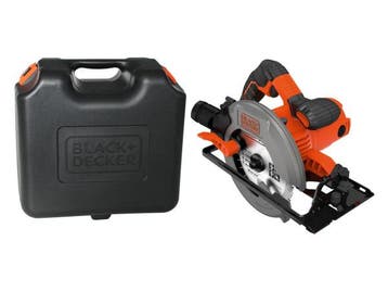 Veiling - Black & Decker cirkelzaag ø66mm 1500W CS1550K, Nieuw