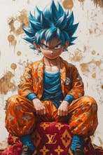 Canvas Fit - Alberto Ricardo - Dinastía Saiyajin: El Trono, Nieuw