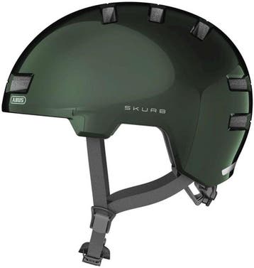 Abus fietshelm Skurb moss green M 55-59cm, Verzenden, Nieuw, Abus