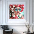 Nicole Lubbers (1982) - Roses Frame Her Stillness XL