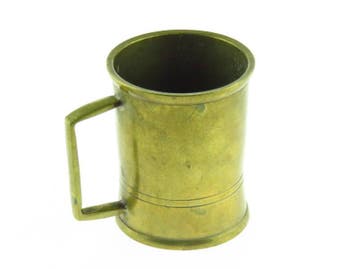 Koffiemaatje, koper legering, Verzenden, Gebruikt
