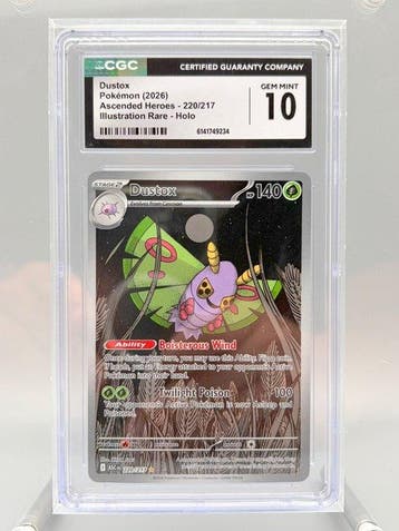 Pokémon Graded card - Dustox - Ascended Heroes - 220/217 -
