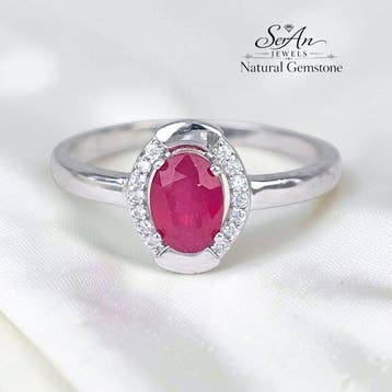 Sans prix de réserve - Bague de cocktail Argent, Pierre, Bijoux, Sacs & Beauté, Bijoux anciens