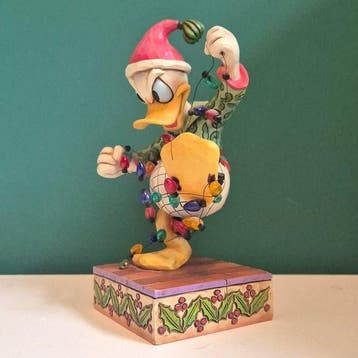 Disney, Enesco, Jim Shore - Figure - Donald Duck - Santas, Verzamelen, Nieuw