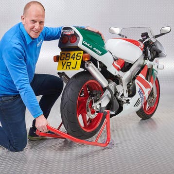 Datona Paddockstand Xtreme met universeel adaptor - Datona, Motoren, Ophalen of Verzenden, Nieuw