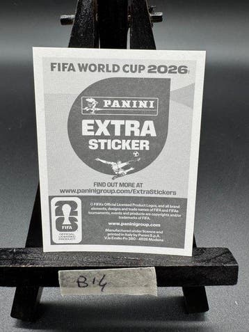 2026 Panini FIFA World Cup 2026 Kylian Mbappé Extra sticker, Nieuw