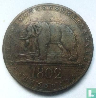 Ceylon 1/48 rixdollar 1802, Timbres & Monnaies, Monnaies | Asie, Envoi