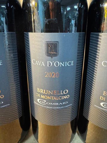 2020 Cava DOnice, Brunello di Montalcino Colombaio -, Nieuw
