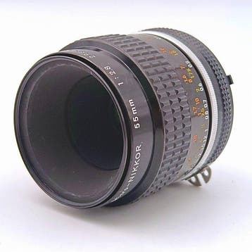 Nikon Micro-NIKKOR 55mm f/2.8 Ai-s with Lens Cap No.293659, Nieuw