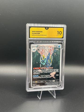 Pokémon - 1 Graded card - Clawitzer 141 Mega Evolution Full, Nieuw