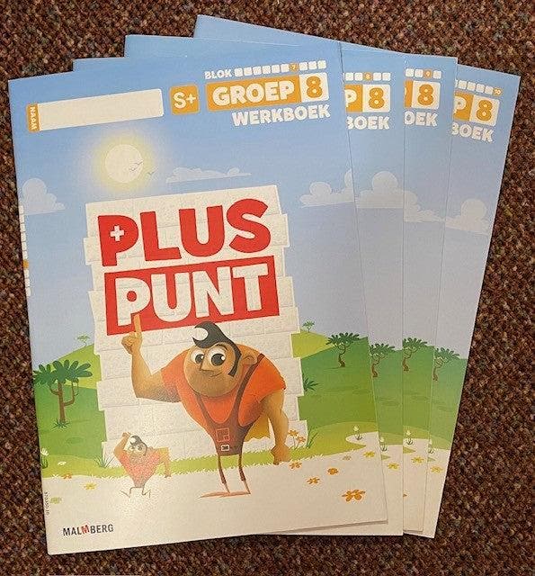 Pluspunt versie 4 Set Werkboeken blok 7 t/m blok 9 groep 8 S, Boeken, Schoolboeken, Verzenden