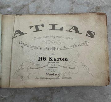 Allemagne - Atlas du monde; Bibliographisches Institut,