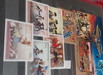 Wereld 1936/1995 - bl296/334 Lotto nr 74 Mondiali 50 serie +, Postzegels en Munten, Gestempeld