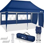 Tillvex® Partytent - 3x6m - Paviljoen - Easy Up - Blauw, Verzenden, Nieuw