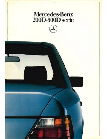1985 MERCEDES BENZ E KLASSE BROCHURE NEDERLANDS, Ophalen of Verzenden, Nieuw