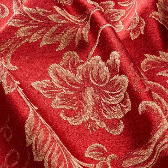 GCFabrics – Jacquardweefsel voor meubelstoffering robijnrood, Antiquités & Art, Curiosités & Brocante