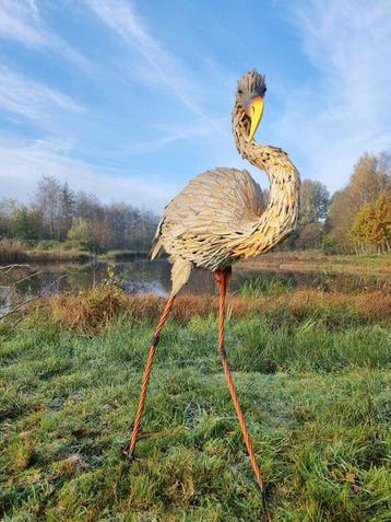 Figure - Xl Kraanvogel - Fer, Métal