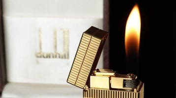 Dunill - Rare Model Pattern Rollagas Lighter - Zonder, Verzamelen, Nieuw