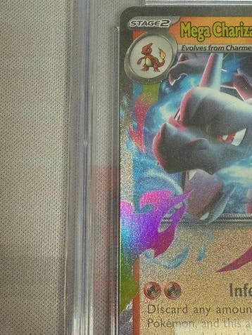 Pokémon - 1 Graded card - Charizard - CGC 10 - Scarlet &