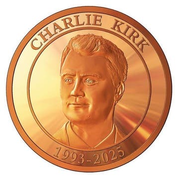 Verenigde Staten. 20 x 1 oz Charlie Kirk 999 Fine Copper