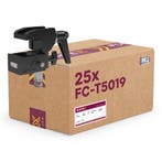 25× FORTEX Super Clamp 035 WLL 15kg 30-51mm zwart inclusief, Verzenden
