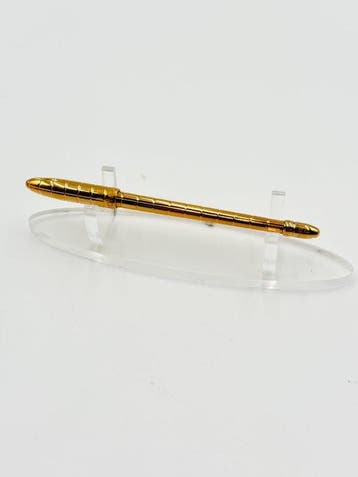 Louis Vuitton - Louis Vuitton Gold Plated Bamboo Design