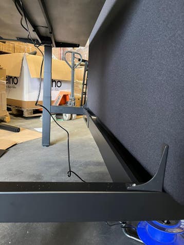 Nieuwe Duo Werkplek Inclusief tussenwand - Nieuw, Verzenden, In hoogte verstelbaar, Nieuw