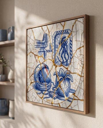 MEDSAN - Kintsugi Xenomorph () - UNIQUE WORK