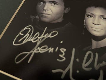 Star Trek - Original cast Multi-signed panorama displays, Nieuw