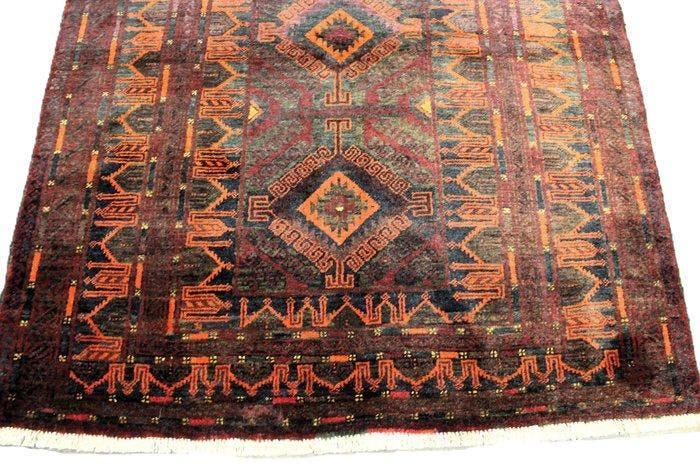 Beloudj - Tapijt - 208 cm - 123 cm - Antik Afghan Balutsch, Huis en Inrichting, Stoffering | Tapijten en Vloerkleden