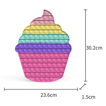 XXL Pop It - 300mm Extra Groot Fidget Anti Stress Speelgoed, Verzenden, Nieuw