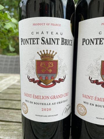 2020 Château Pontet Saint Brice - Saint-Émilion Grand Cru -, Collections
