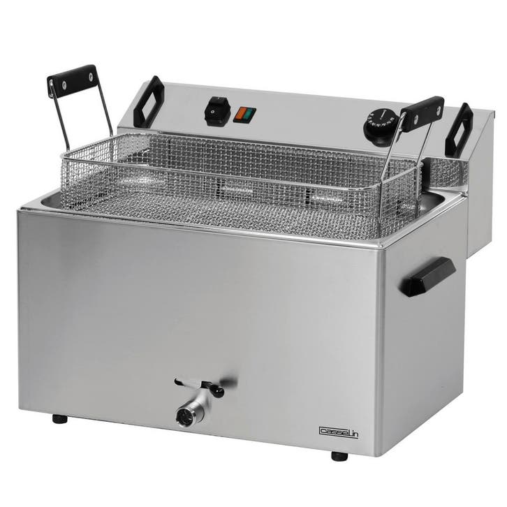 Deegwaren-/Visriteuse | Elektrisch | 16L | 50°C/190°C | 9kW, Zakelijke goederen, Horeca | Keukenapparatuur, Nieuw in verpakking