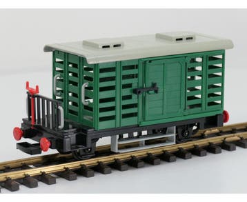 Playmobil 4101 veewagon (Gesloten, Goederen wagons, Wagons), Ophalen of Verzenden, Gebruikt, Wagon, Analoog