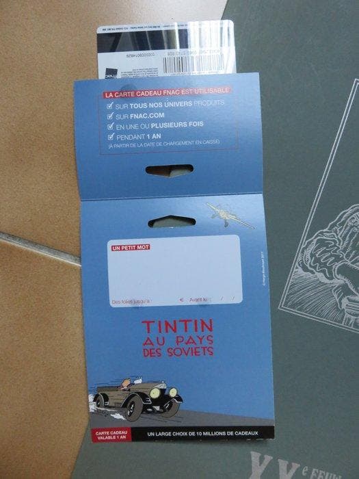 Tintin - 2 Portfolio van 8 lithografieën geïnspireerd op de, Livres, BD