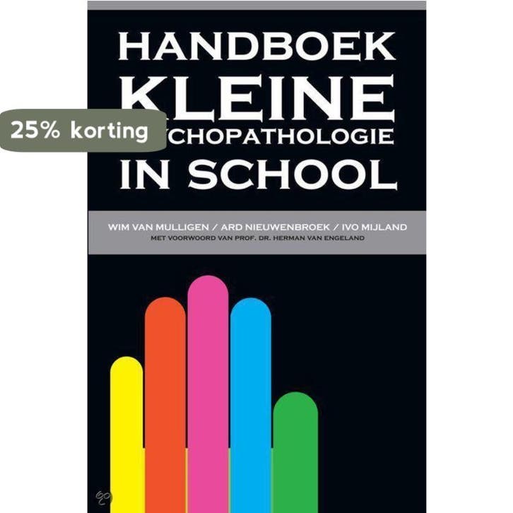 Handboek Kleine psychopathologie in school / Handboek, Boeken, Schoolboeken, Gelezen, Verzenden
