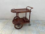 Serveerwagen - Mahonie - tafelbar, Antiek en Kunst