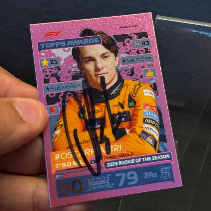 Mclaren - Topps Awards 311 2023 Rookie of the Season - Pink, Collections, Marques automobiles, Motos & Formules 1