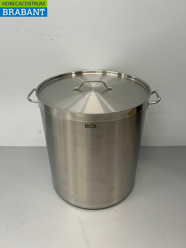 RVS Soeppan Kookpan Pan Inductie 55 x 60 cm 140 liter Horeca, Articles professionnels, Horeca | Équipement de cuisine, Enlèvement ou Envoi