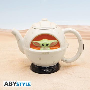 Star Wars The Mandalorian Grogu Spaceship Theepot, Ophalen of Verzenden, Nieuw
