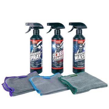 Pingi Car Care Legends Schoonmaakset 6-delig, Verzenden