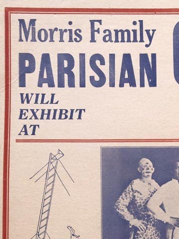 Andere - Morris Family Parisian Circus - Jaren 1920