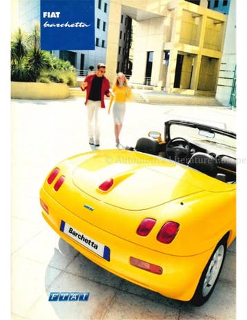 2000 FIAT BARCHETTA BROCHURE DUITS, Ophalen of Verzenden