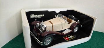 Bburago 1:18 - Modelauto - Mercedes Benz SSK (1928)