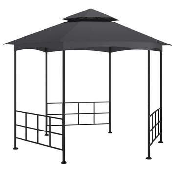 vidaXL Prieel met zijwanden 3,1x2,7 m antracietkleurig, Verzenden, Nieuw