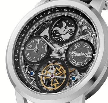 Ingersoll - Automatic - Moon Sun - Dual Time - Open Heart -, Nieuw